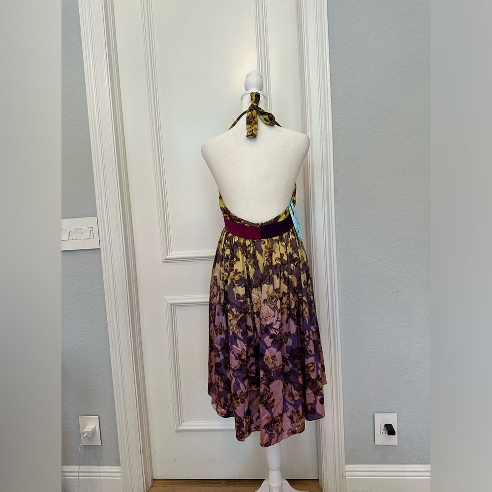 Open back dress